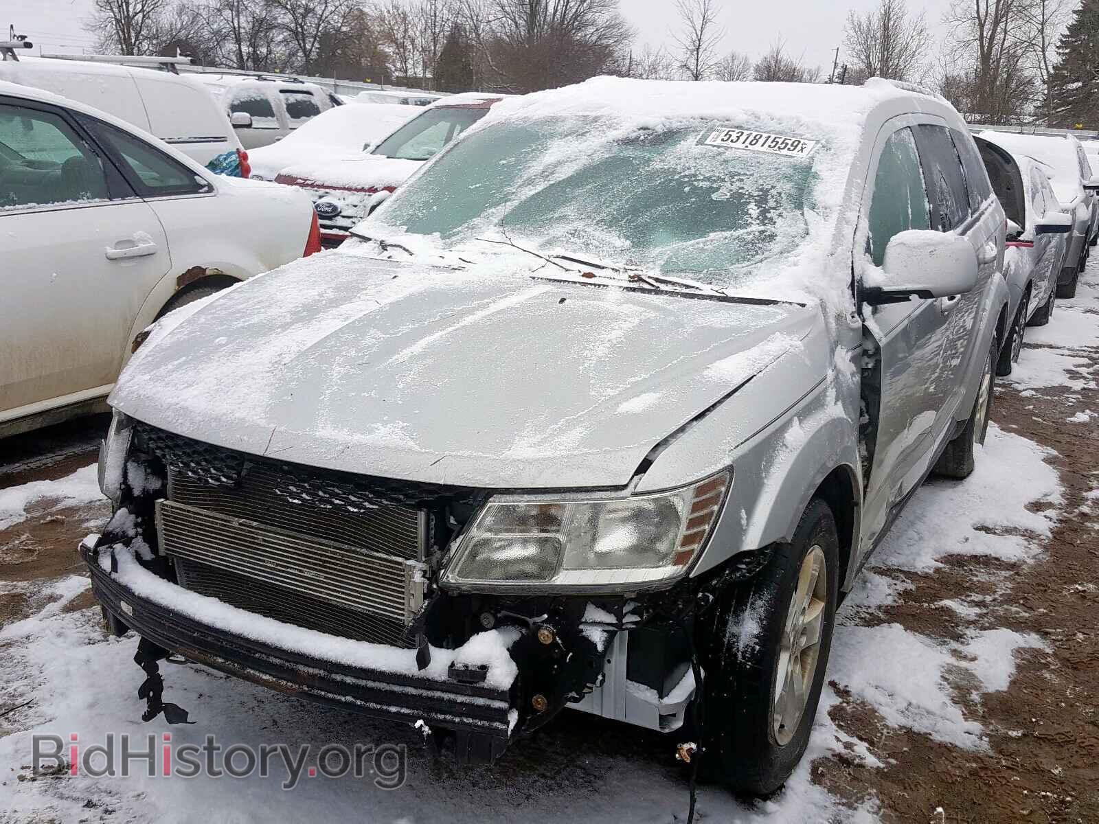 2012 DODGE JOURNEY - VIN: 3C4PDDBGXCT136082 - Фото 2