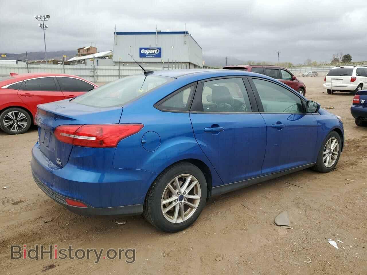 2018 FORD FOCUS - VIN: 1FADP3FE4JL287169 - Фото 3