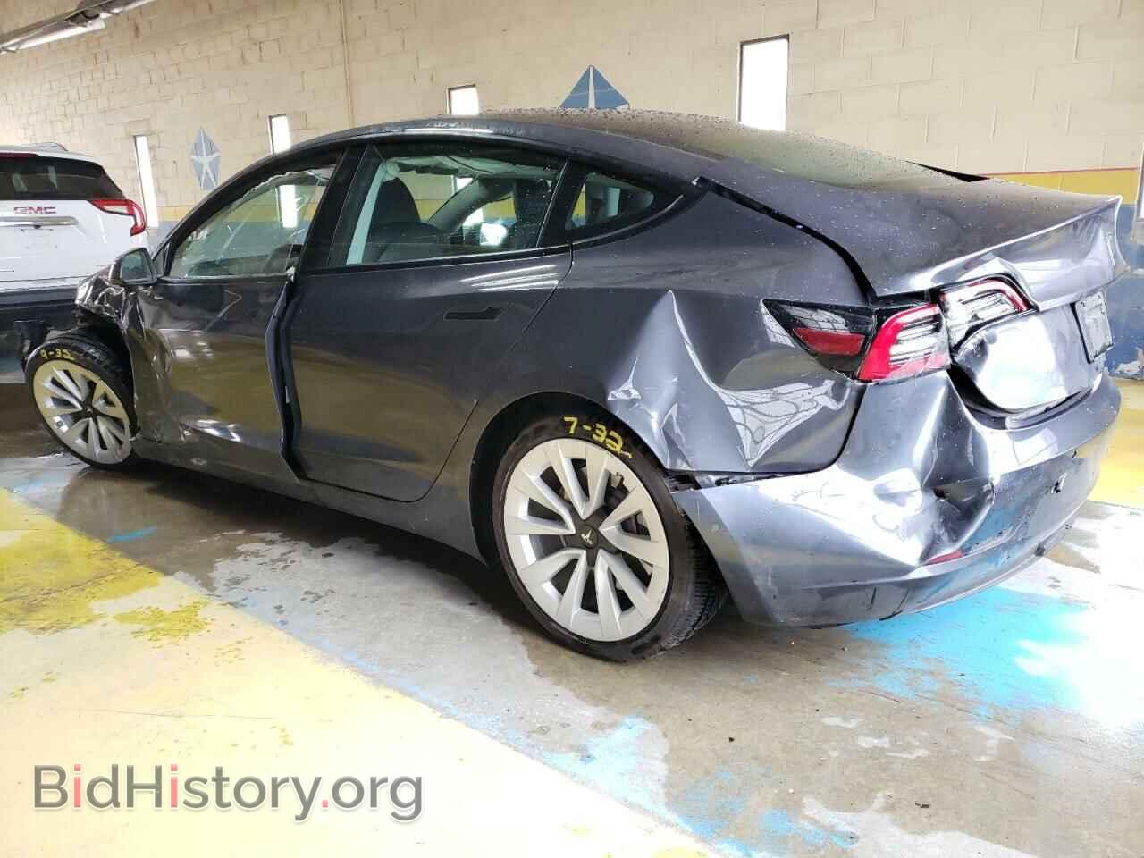 2022 TESLA MODEL 3 - VIN: 5YJ3E1EAXNF370967 - Фото 2