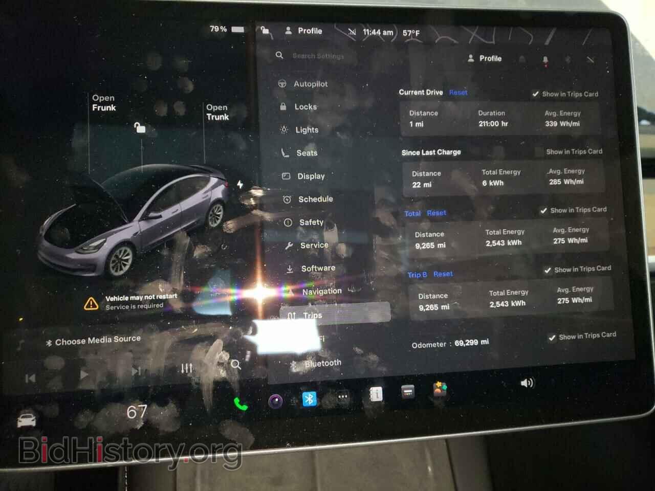 2022 TESLA MODEL 3 - VIN: 5YJ3E1EAXNF370967 - Фото 9