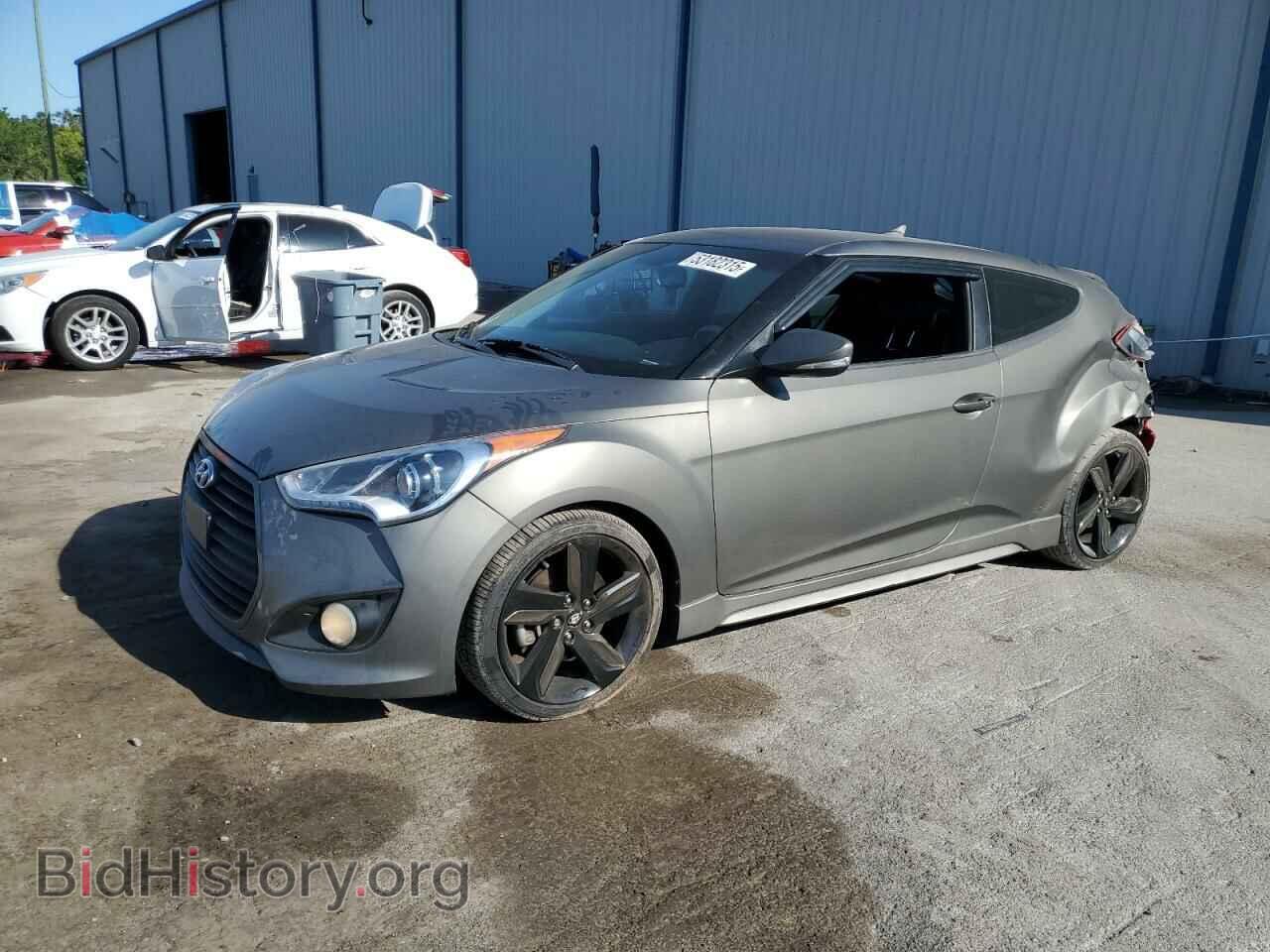 Photo KMHTC6AE9EU193178 - HYUNDAI VELOSTER 2014