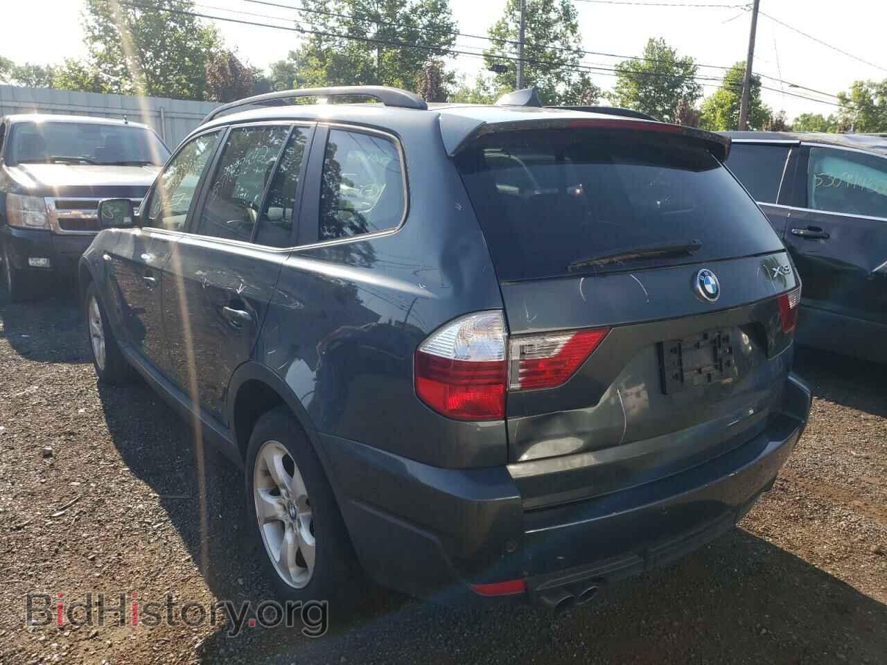 2007 BMW X3 - VIN: WBXPC93467WF24307 - Фото 3