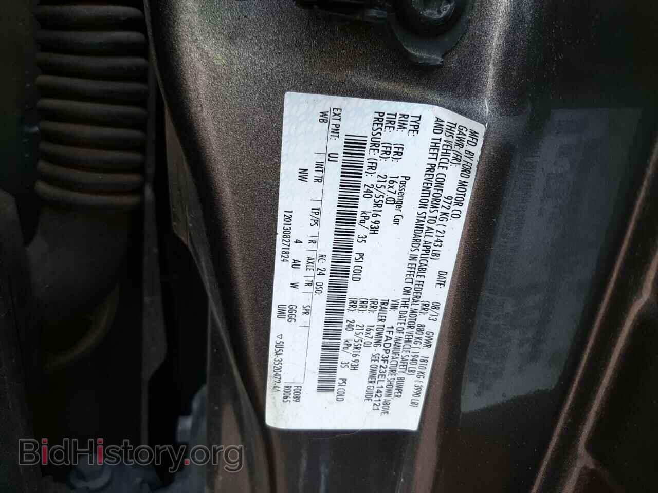 2014 FORD FOCUS - VIN: 1FADP3F23EL142121 - Photo 10