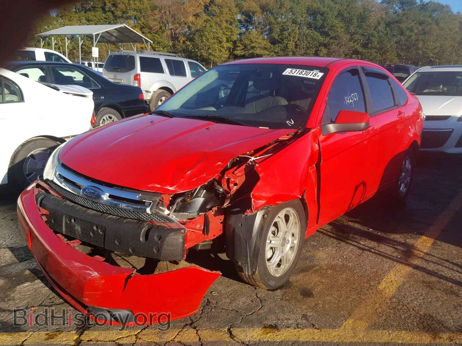 2008 FORD FOCUS - VIN: 1FAHP35N68W279912 - Фото 2