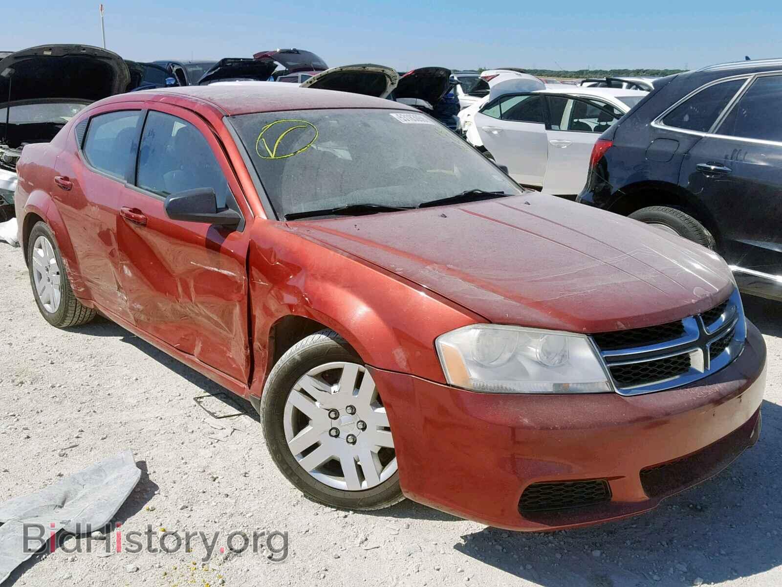 Photo 1C3CDZAB2EN189237 - DODGE AVENGER 2014
