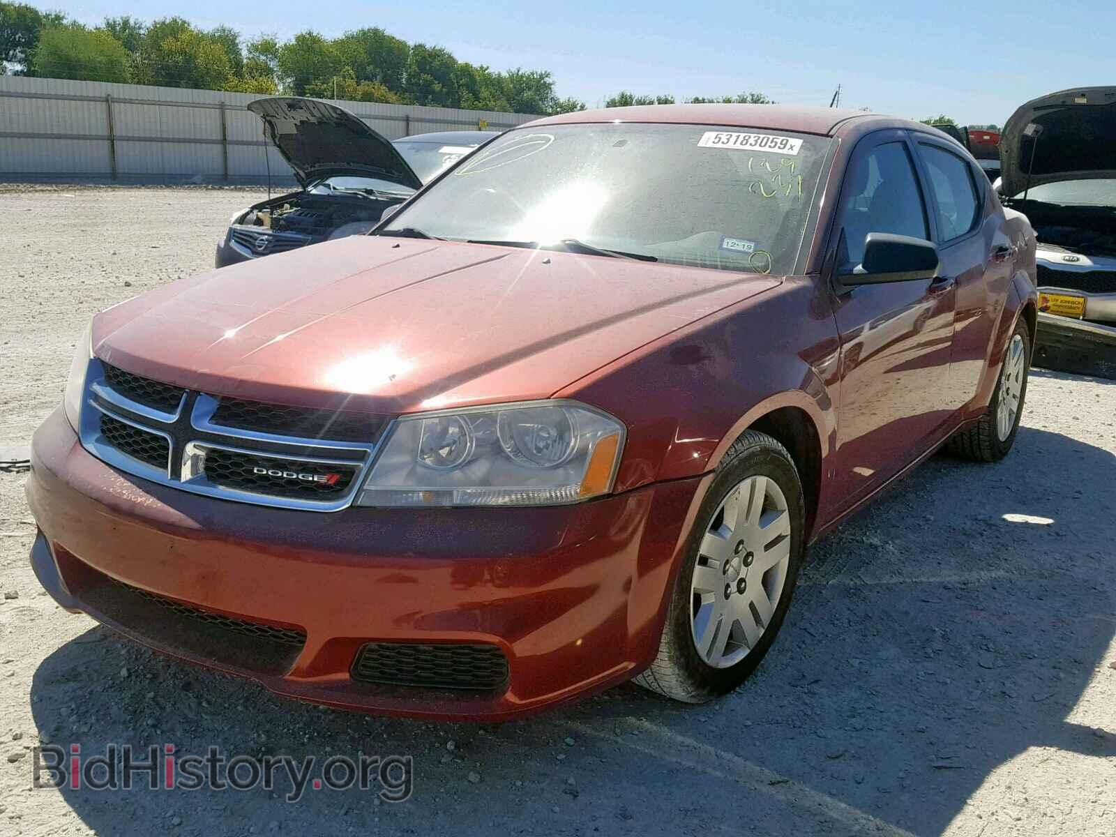 2014 DODGE AVENGER - VIN: 1C3CDZAB2EN189237 - Фото 2
