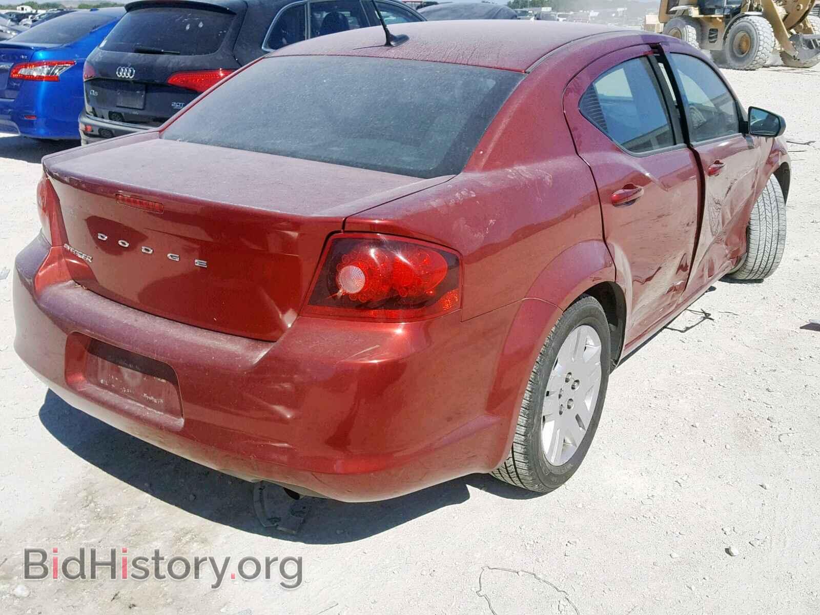 2014 DODGE AVENGER - VIN: 1C3CDZAB2EN189237 - Фото 4