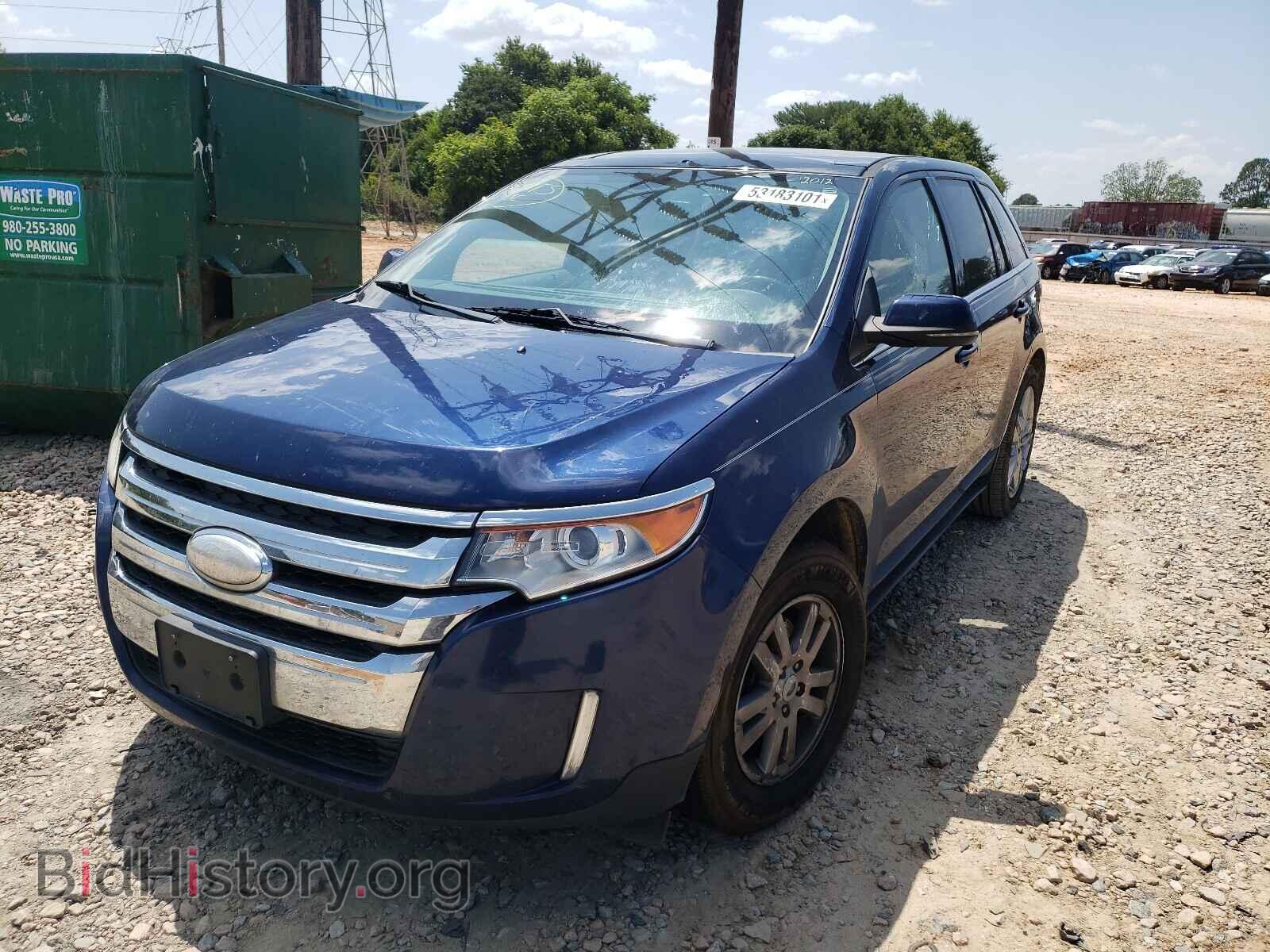 2012 FORD EDGE - VIN: 2FMDK3K97CBA87967 - Photo 2