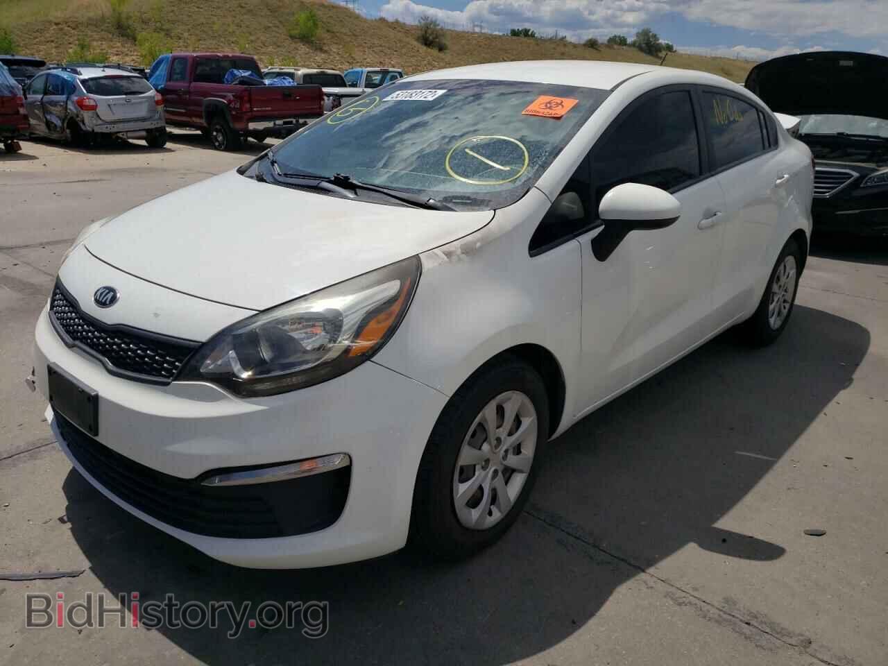 2016 KIA RIO - VIN: KNADM4A32G6620150 - Фото 2