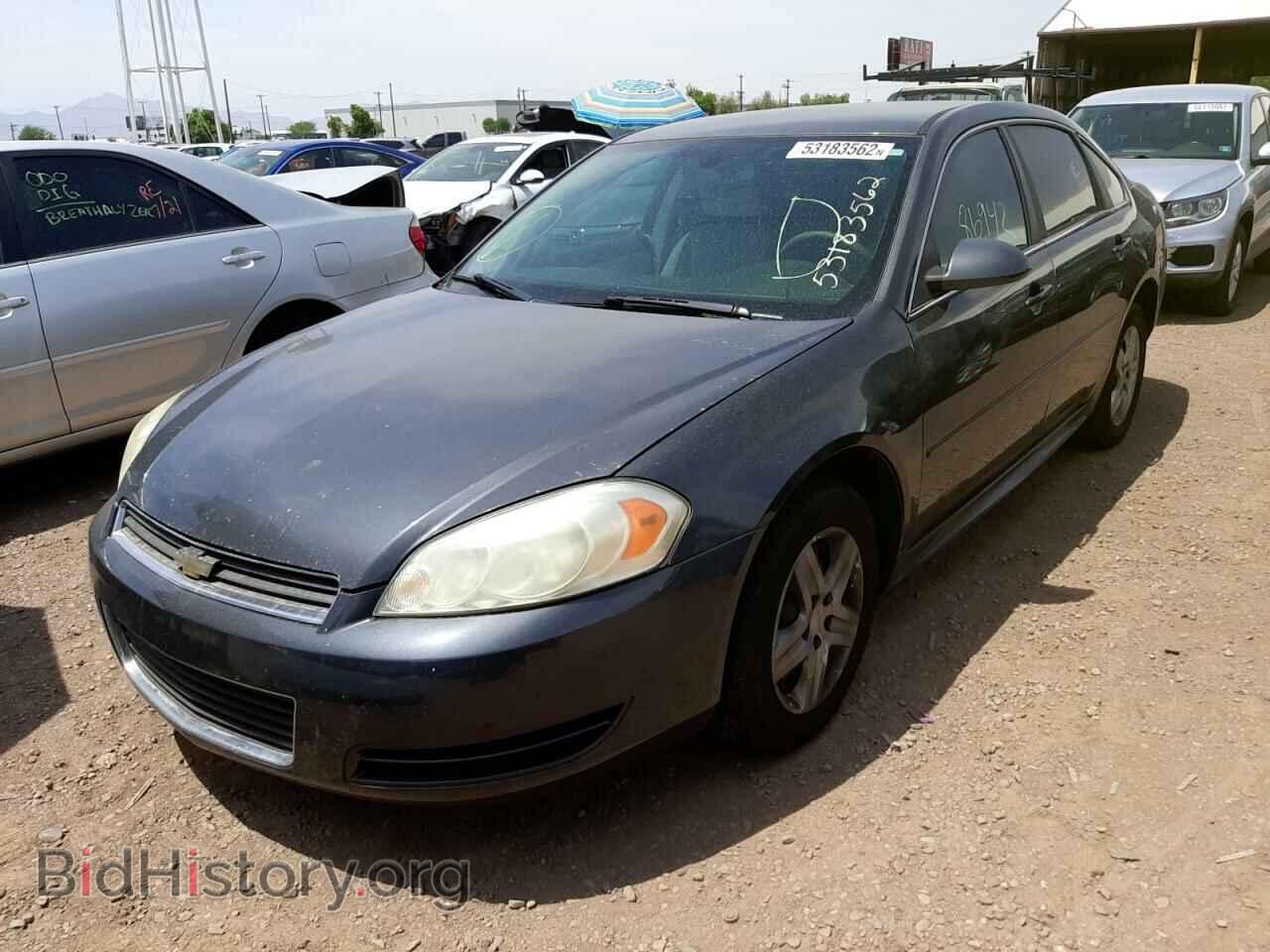 2010 CHEVROLET IMPALA - VIN: 2G1WA5EK9A1157569 - Фото 2