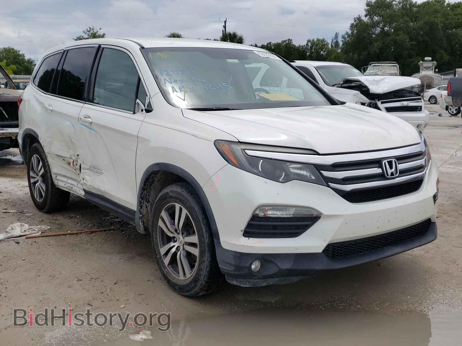 Фотография 5FNYF5H34GB055754 - HONDA PILOT 2016