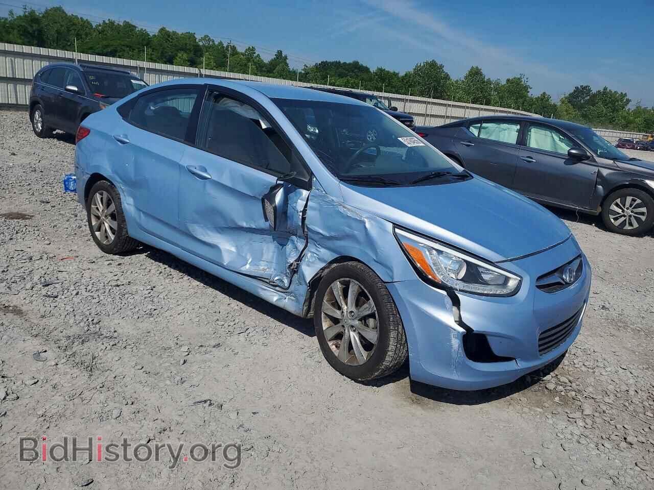 2014 HYUNDAI ACCENT - VIN: KMHCU4AE6EU605221 - Фото 4