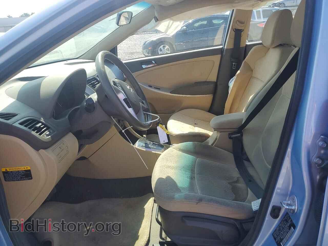 2014 HYUNDAI ACCENT - VIN: KMHCU4AE6EU605221 - Фото 7