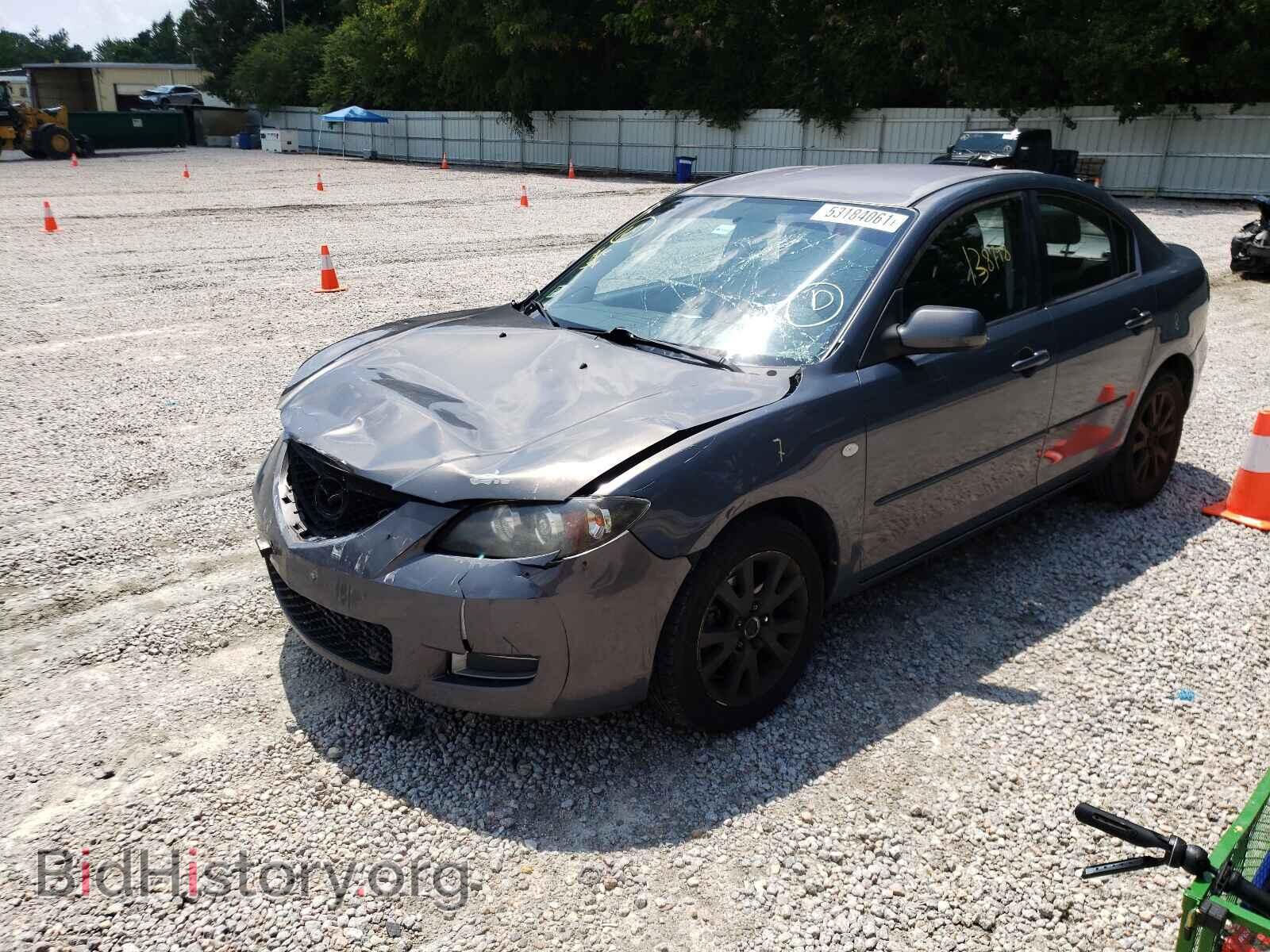 2008 MAZDA 3 - VIN: JM1BK12F581854093 - Фото 2