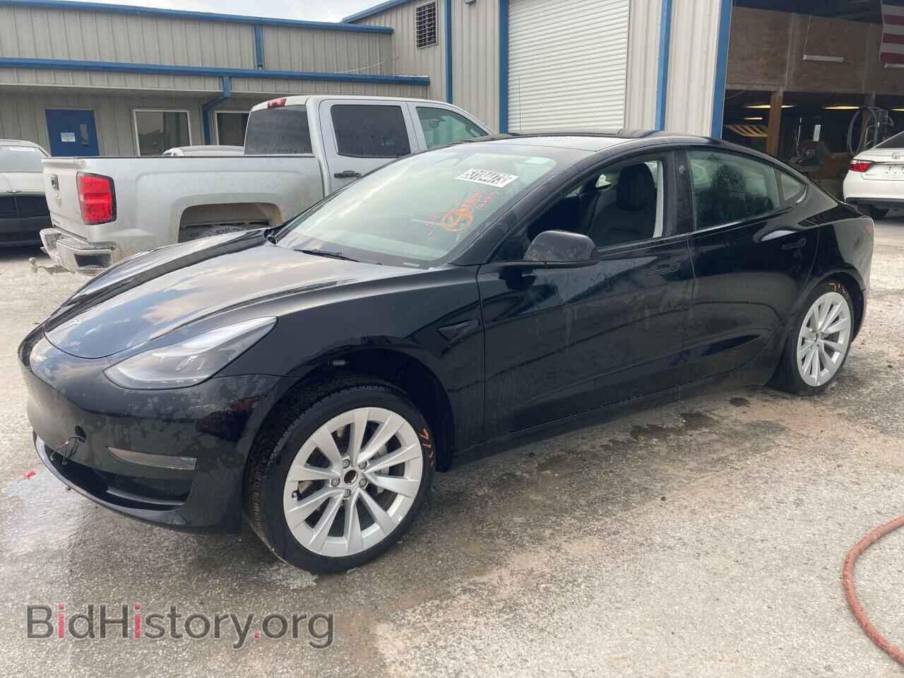 Photo 5YJ3E1EAXNF370256 - TESLA MODEL 3 2022