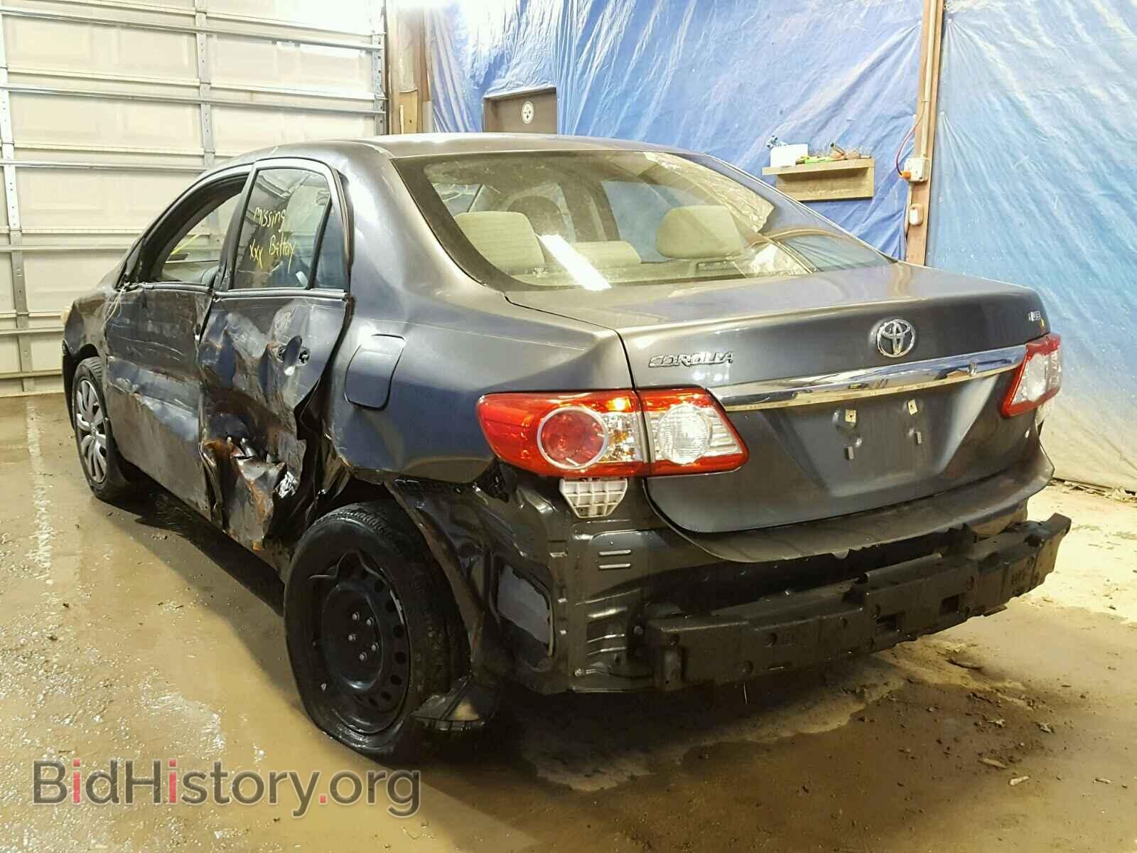 2012 TOYOTA COROLLA BA - VIN: 2T1BU4EEXCC845828 - Фото 3