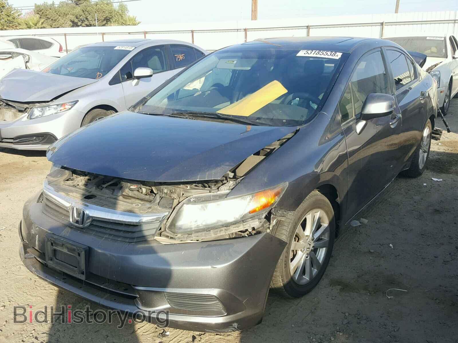 2012 HONDA CIVIC - VIN: 19XFB2F85CE319287 - Фото 2