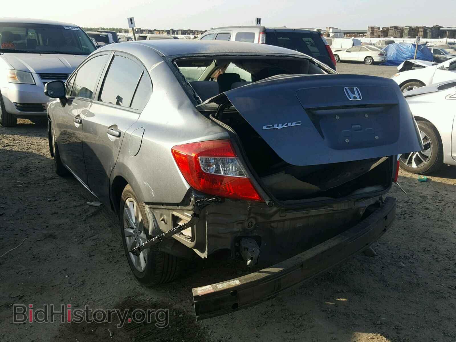2012 HONDA CIVIC - VIN: 19XFB2F85CE319287 - Фото 3