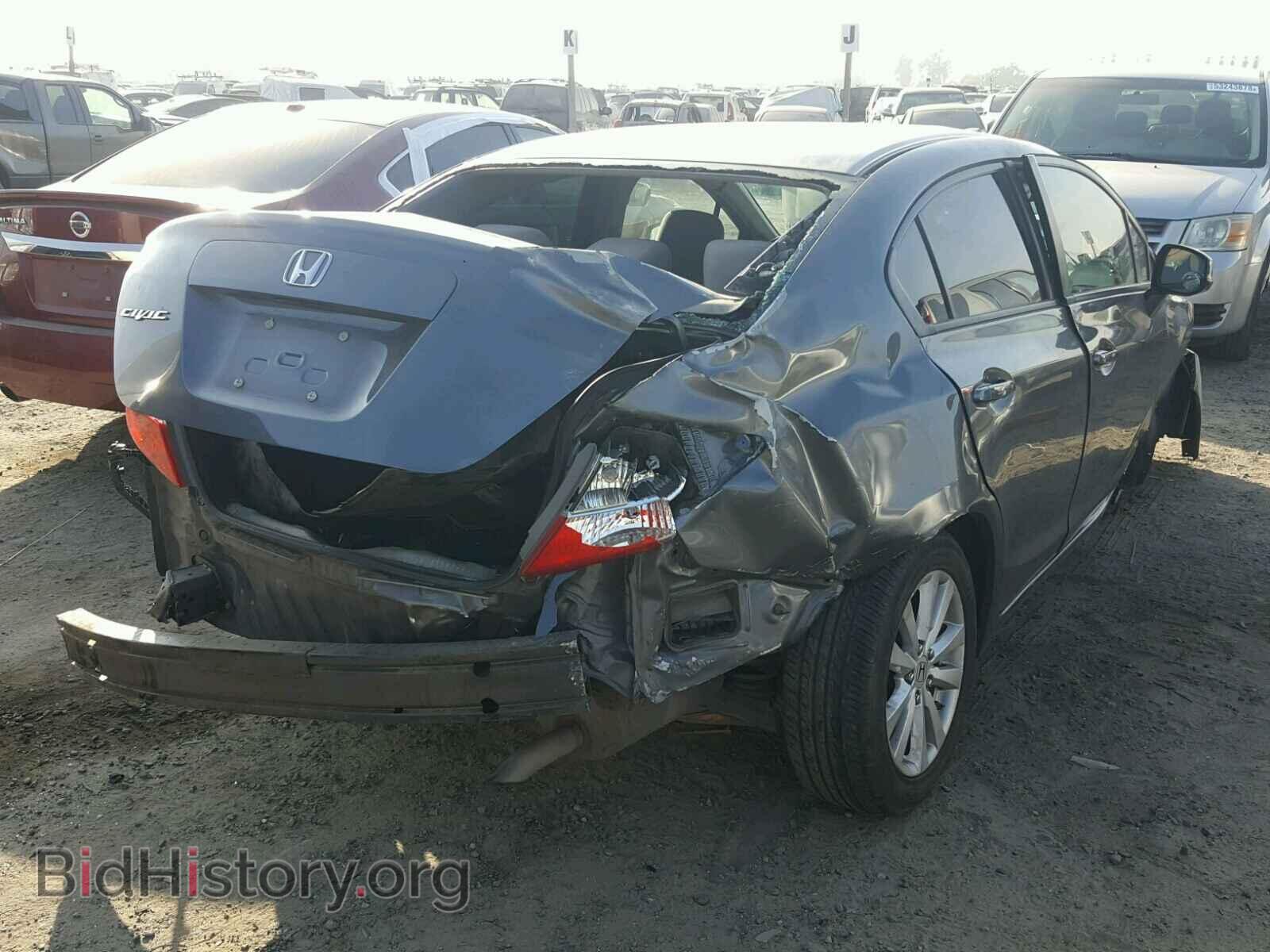 2012 HONDA CIVIC - VIN: 19XFB2F85CE319287 - Фото 4