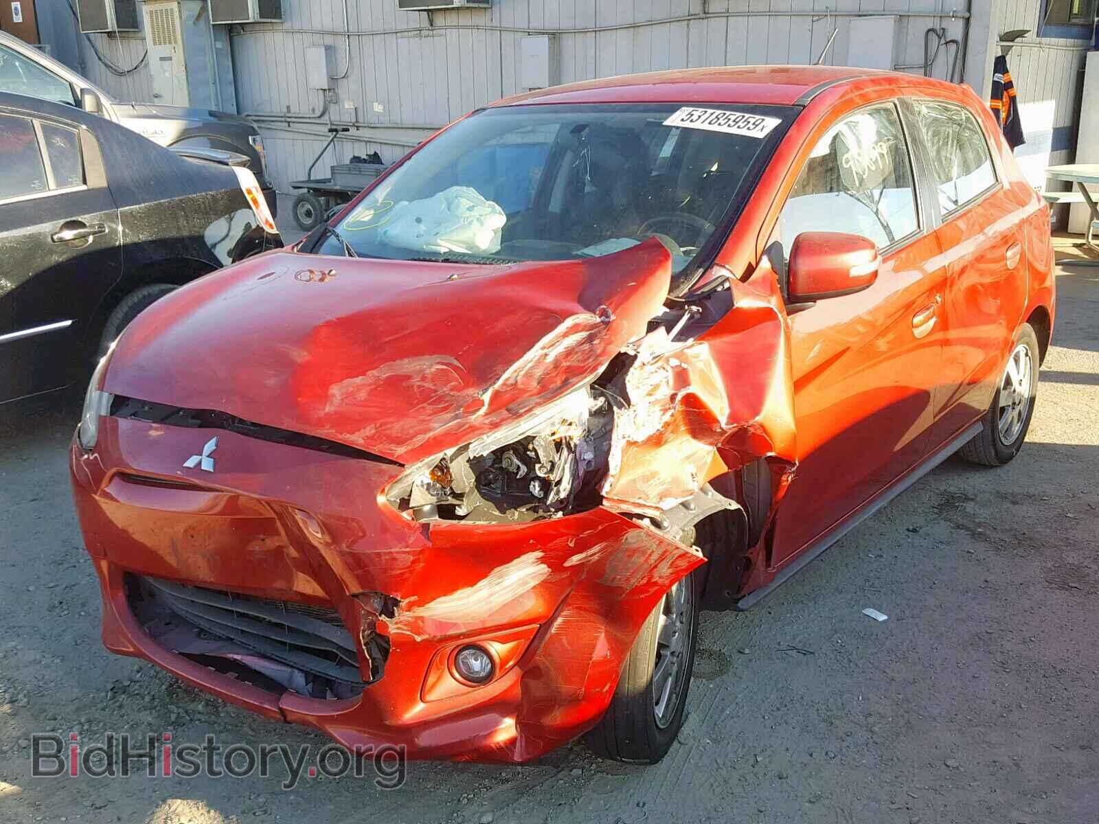 2015 MITSUBISHI MIRAGE - VIN: ML32A4HJ6FH036363 - Фото 2