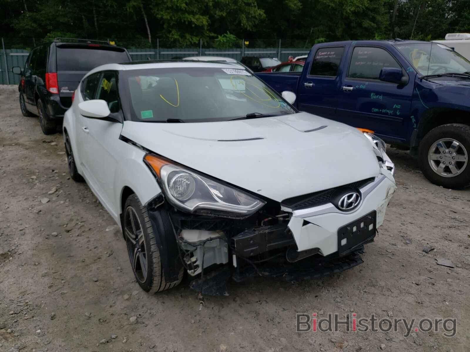 Photo KMHTC6AD9DU110385 - HYUNDAI VELOSTER 2013