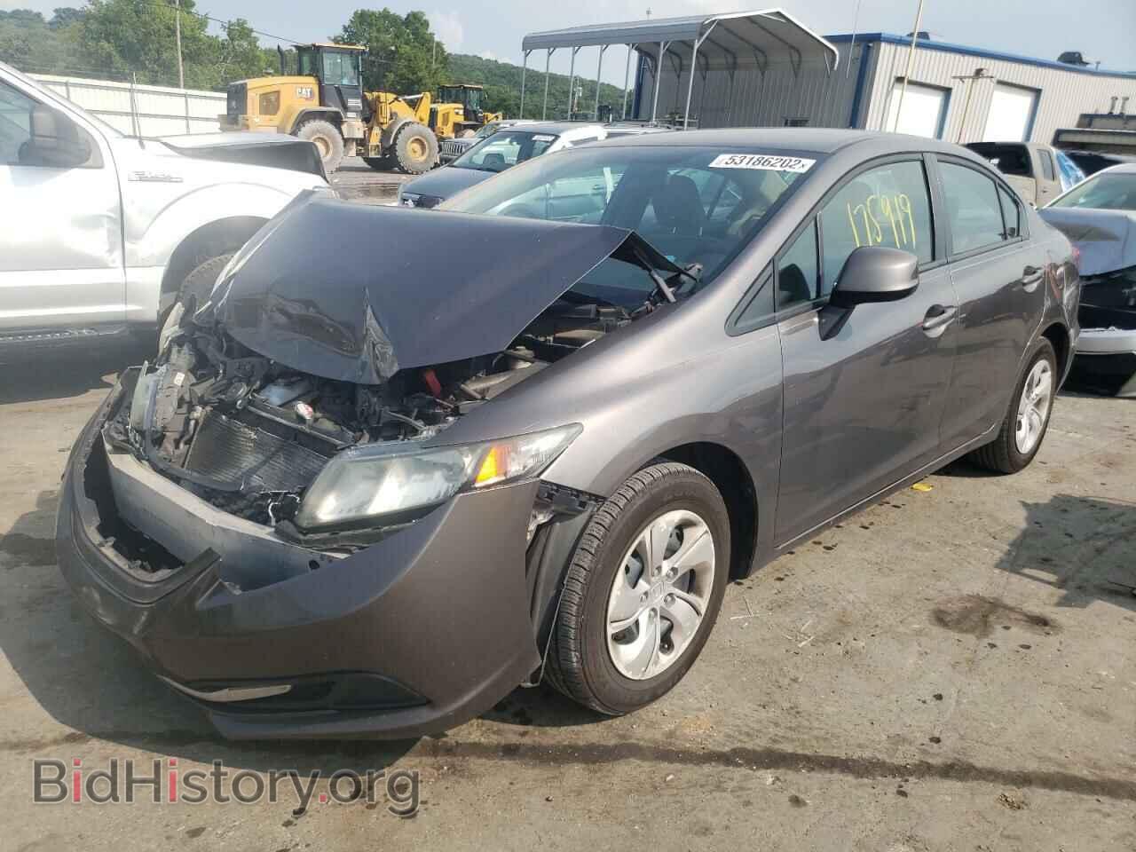 2013 HONDA CIVIC - VIN: 19XFB2F57DE055013 - Фото 2