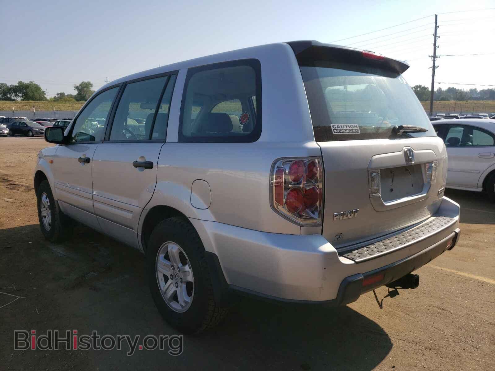 2006 HONDA PILOT - VIN: 5FNYF18166B012801 - Фото 3