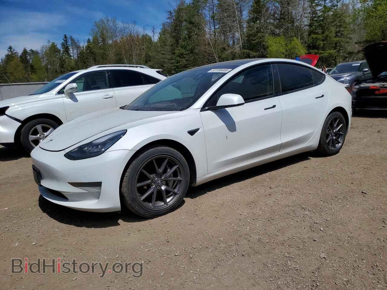 Photo 5YJ3E1EA8MF848625 - TESLA MODEL 3 2021