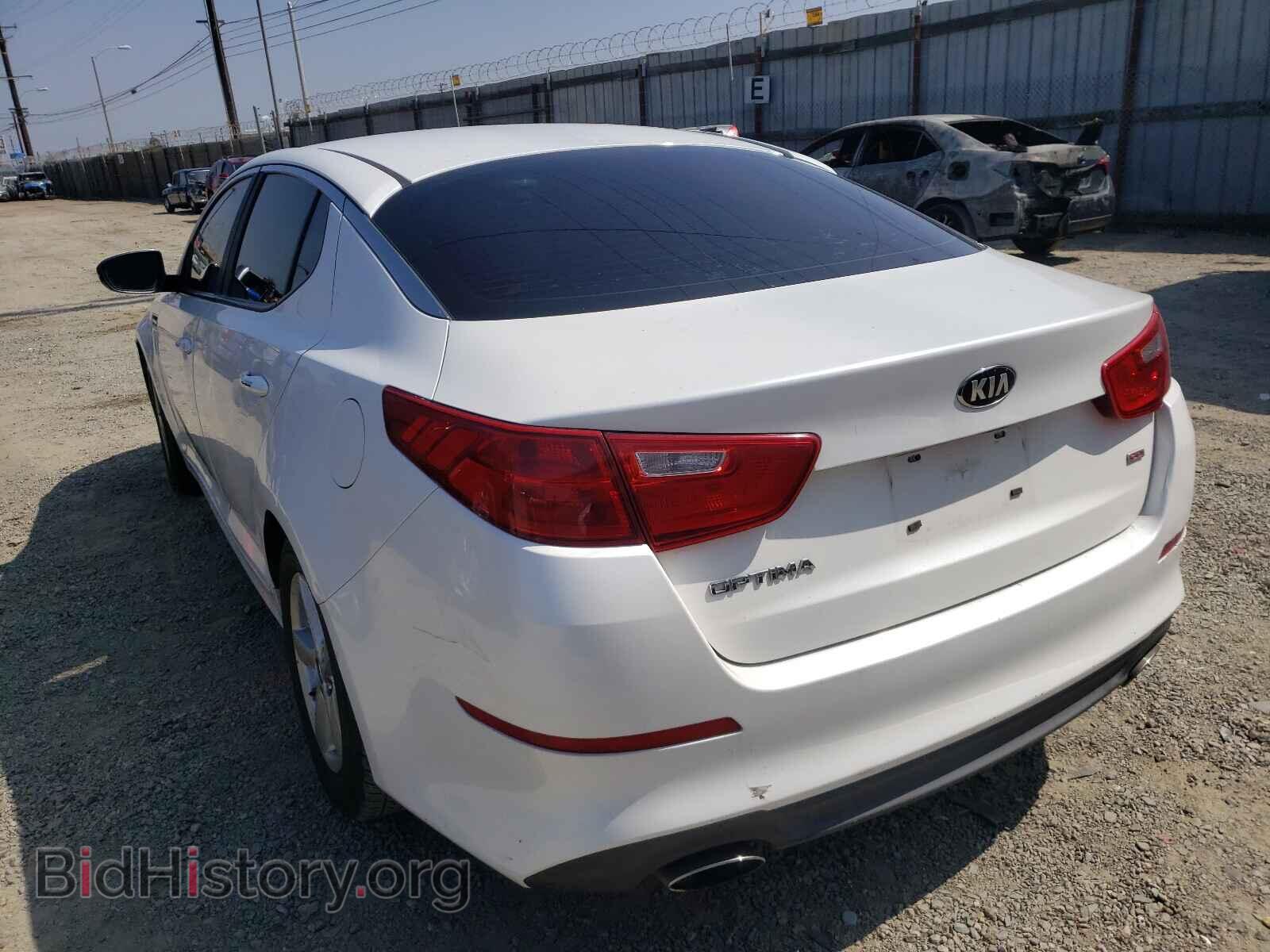 2015 KIA OPTIMA - VIN: KNAGM4A72F5650494 - Фото 3