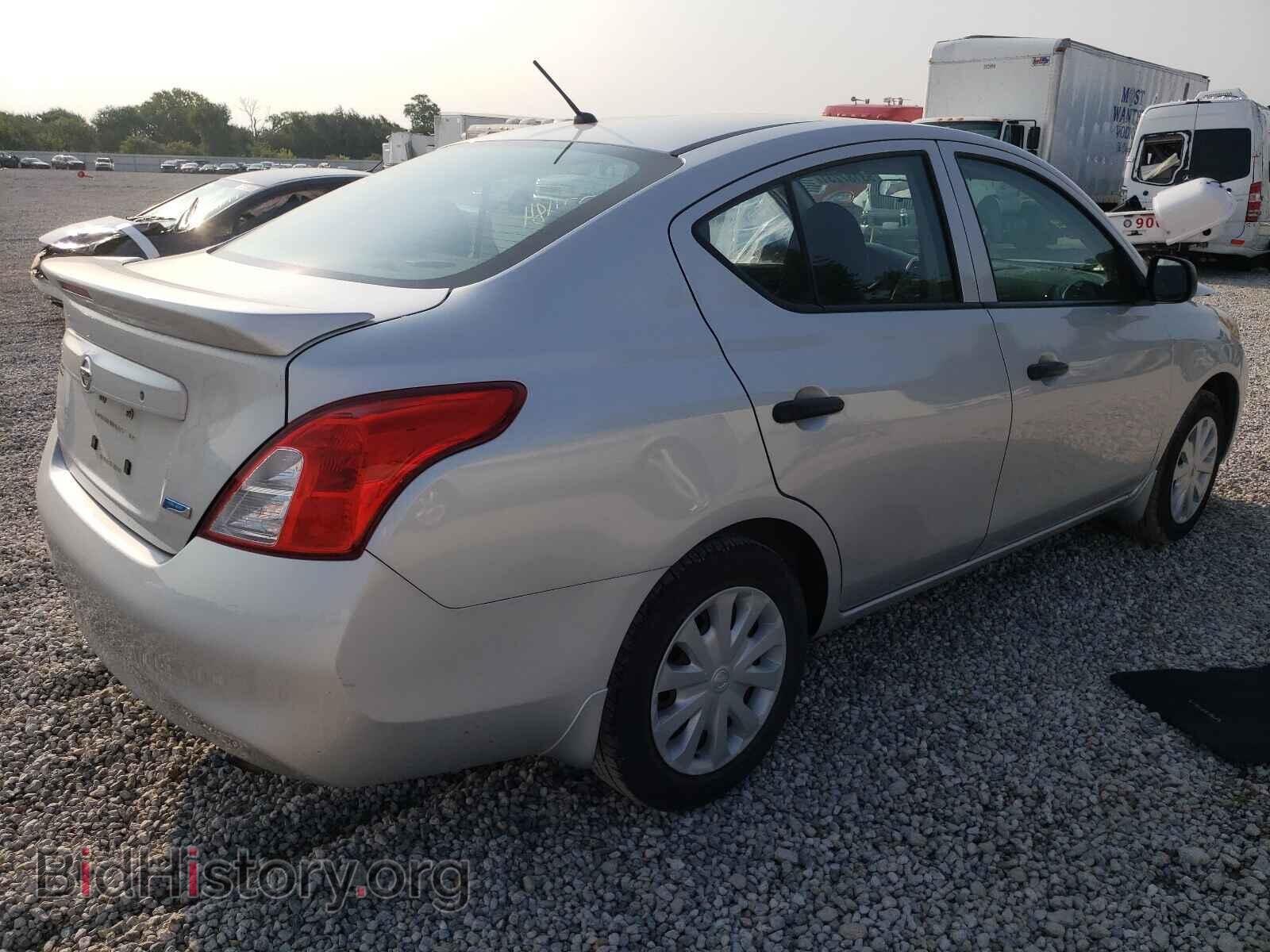 2014 NISSAN VERSA - VIN: 3N1CN7AP9EL827298 - Фото 4