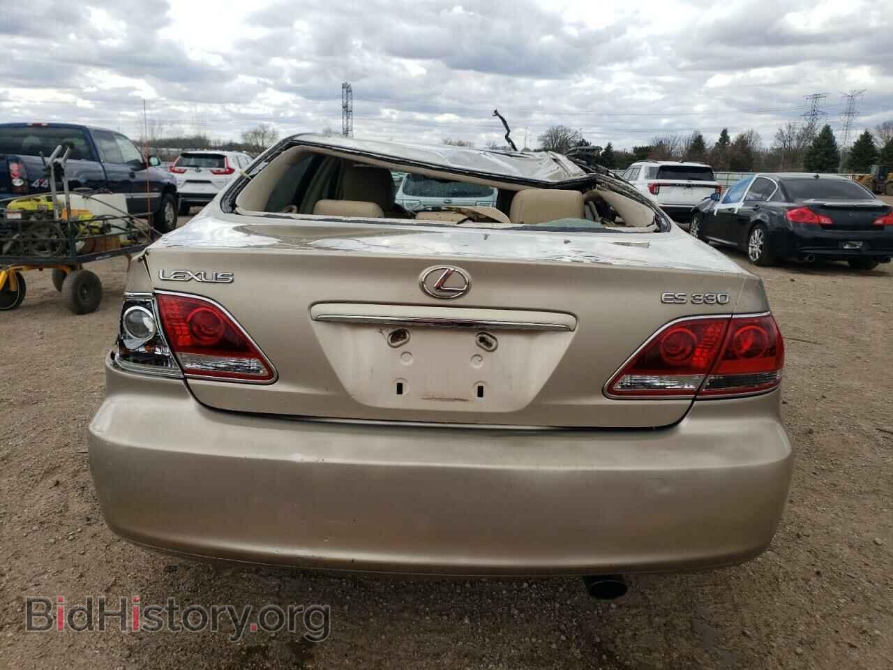 2006 LEXUS ES330 - VIN: JTHBA30G565173611 - Фото 6