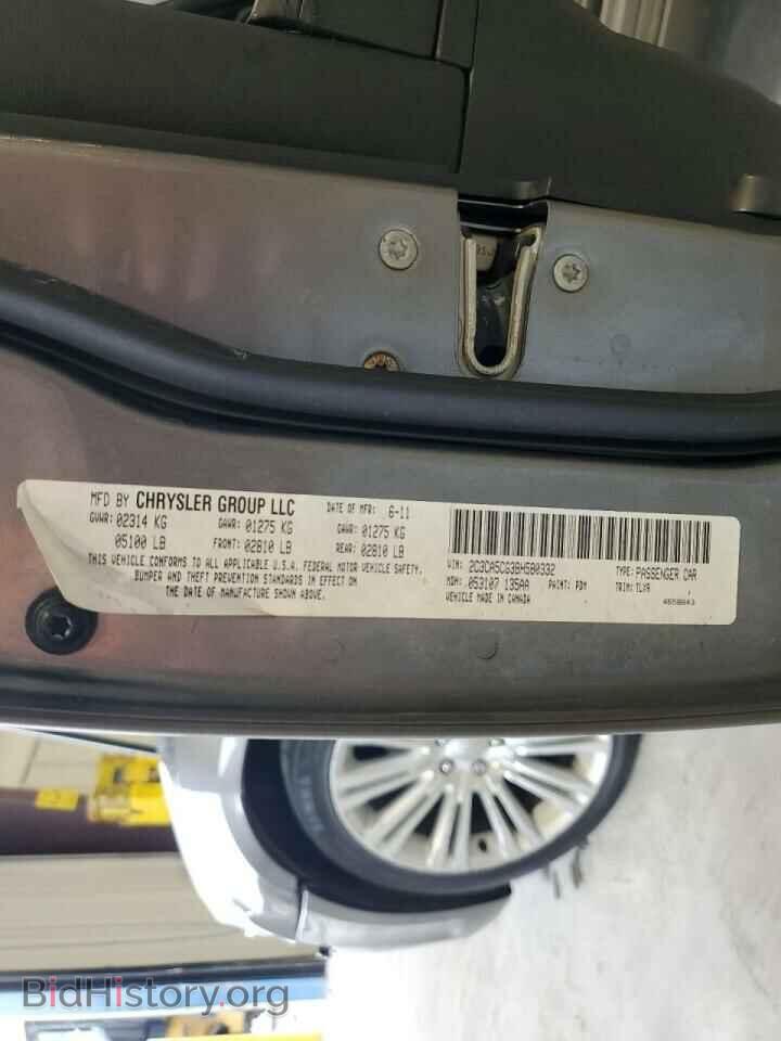 2011 CHRYSLER 300 - VIN: 2C3CA5CG3BH580332 - Фото 10