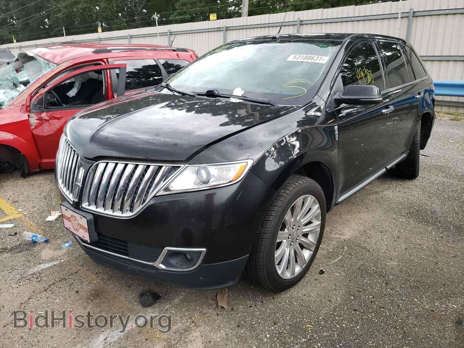 2013 LINCOLN MKX - VIN: 2LMDJ6JK2DBL13489 - Фото 2
