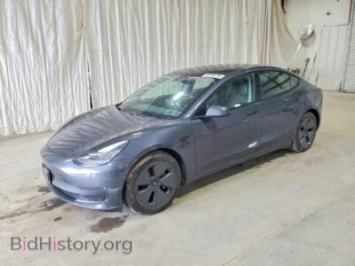2021 Tesla MODEL 3, charcoal — VIN 5YJ3E1EB4MF858013, Copart