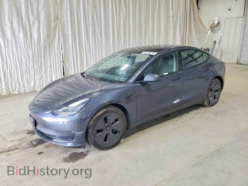 2021 Tesla MODEL 3 (VIN 5YJ3E1EB4MF858013) — photo 1 of 14, Copart, damage: rear end