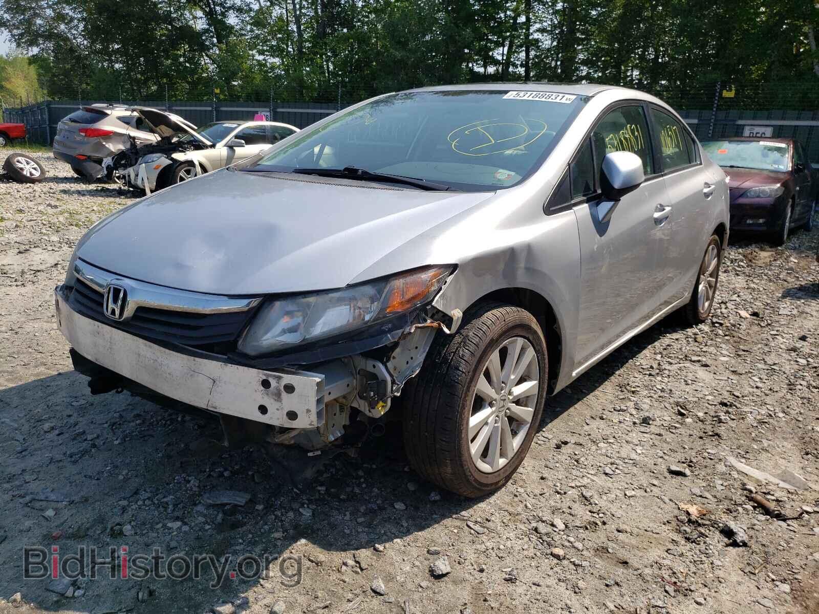 2012 HONDA CIVIC - VIN: 2HGFB2F91CH326249 - Фото 2