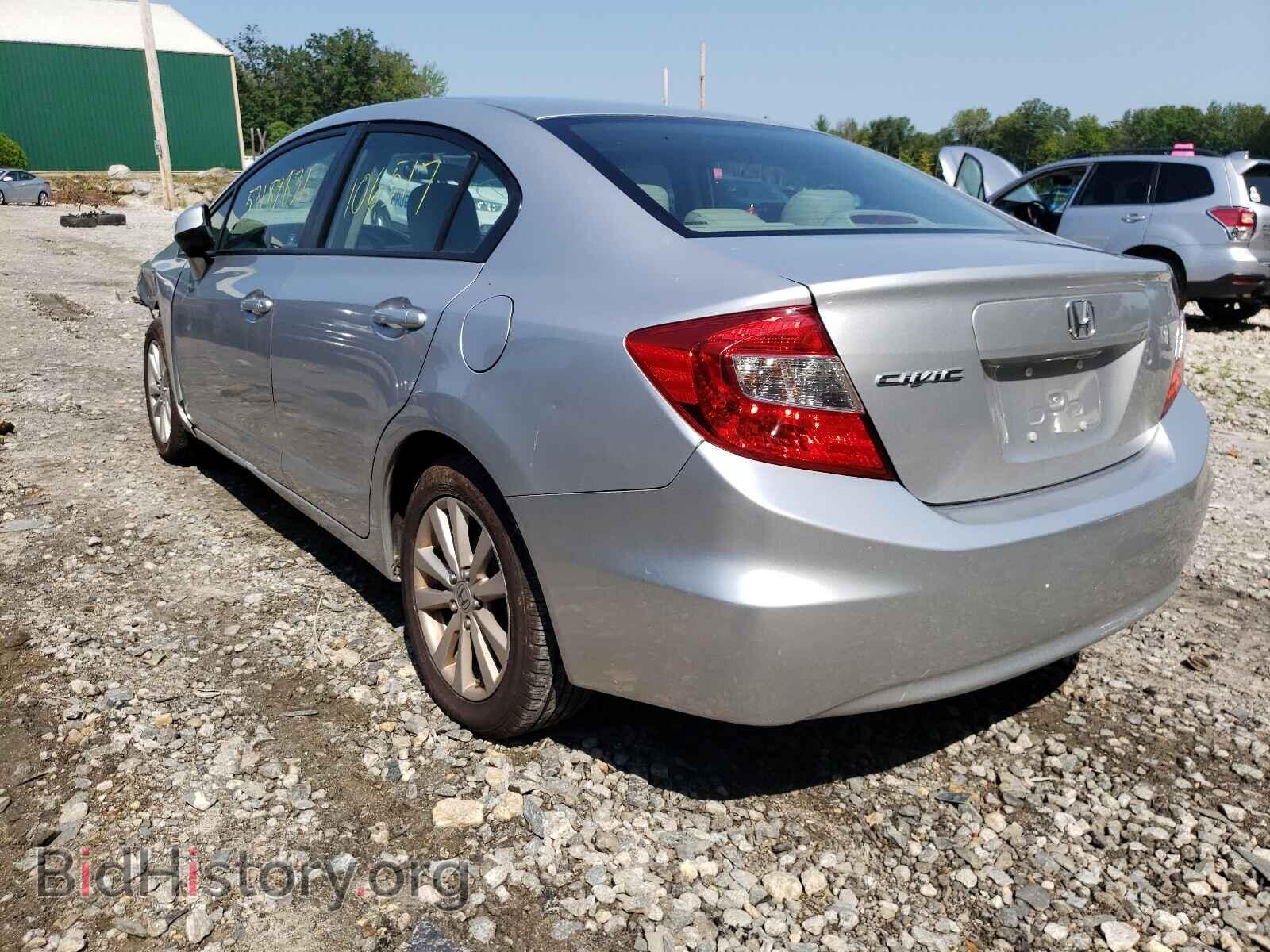 2012 HONDA CIVIC - VIN: 2HGFB2F91CH326249 - Фото 3