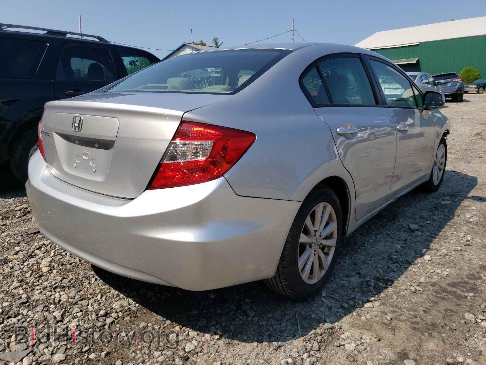 2012 HONDA CIVIC - VIN: 2HGFB2F91CH326249 - Фото 4