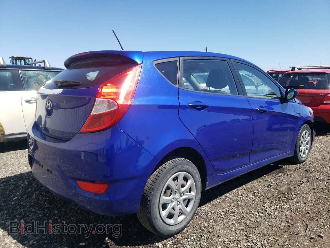 2014 HYUNDAI ACCENT - VIN: KMHCT5AE0EU144302 - Фото 4