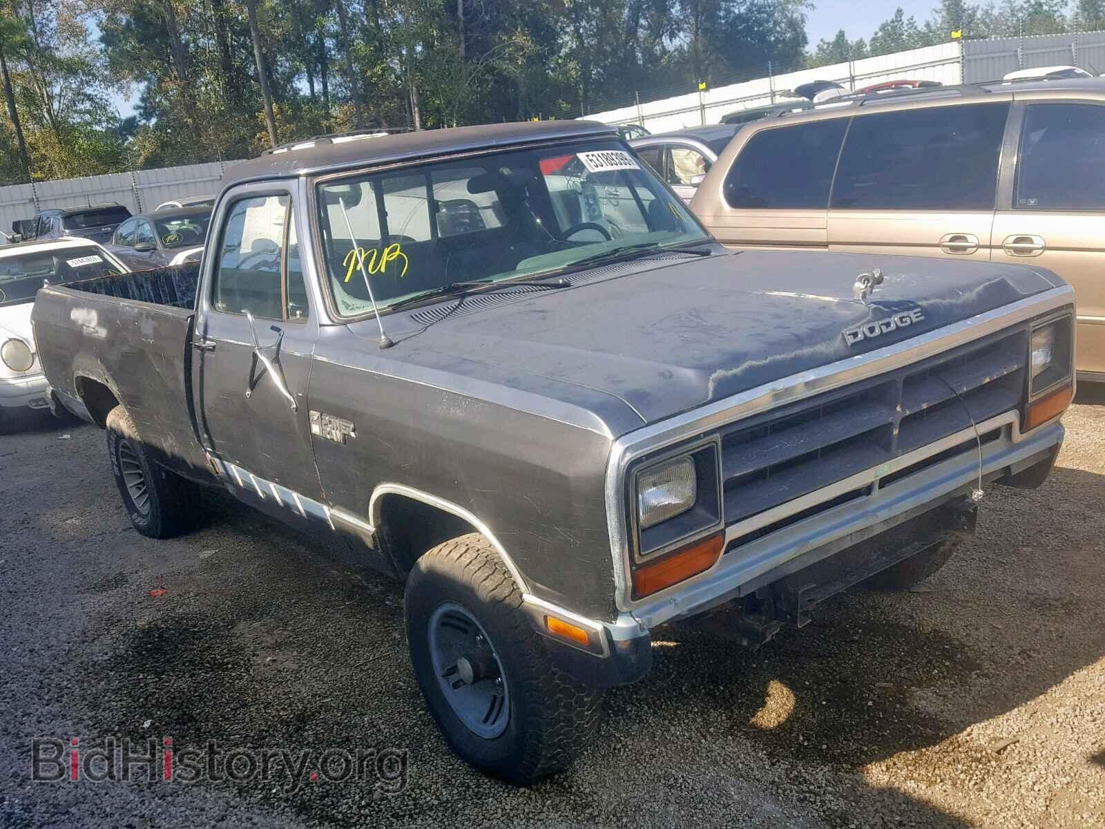Photo 1B7HW14T6HS303473 - DODGE RAM 1987