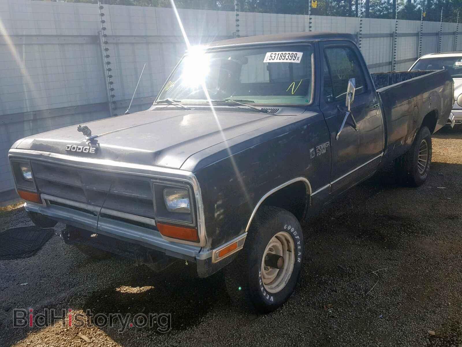 1987 DODGE RAM - VIN: 1B7HW14T6HS303473 - Photo 2