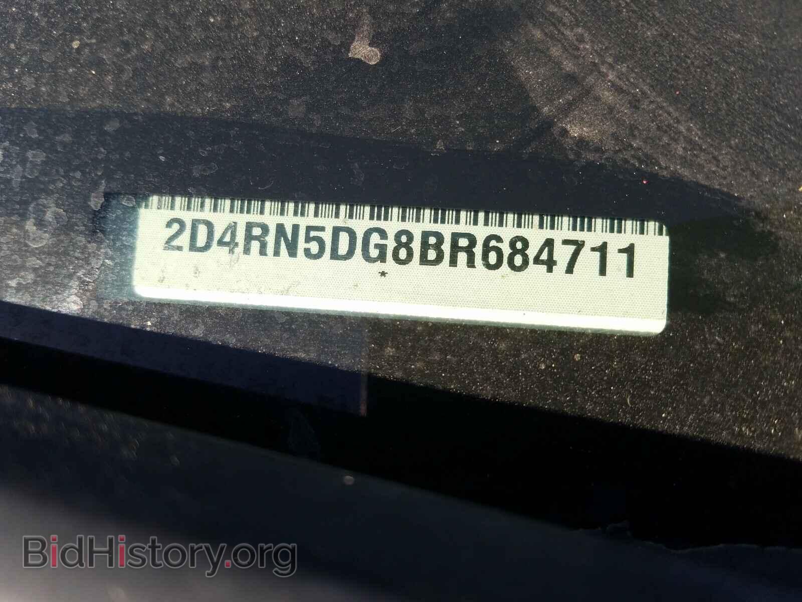 2011 DODGE CARAVAN - VIN: 2D4RN5DG8BR684711 - Фото 10