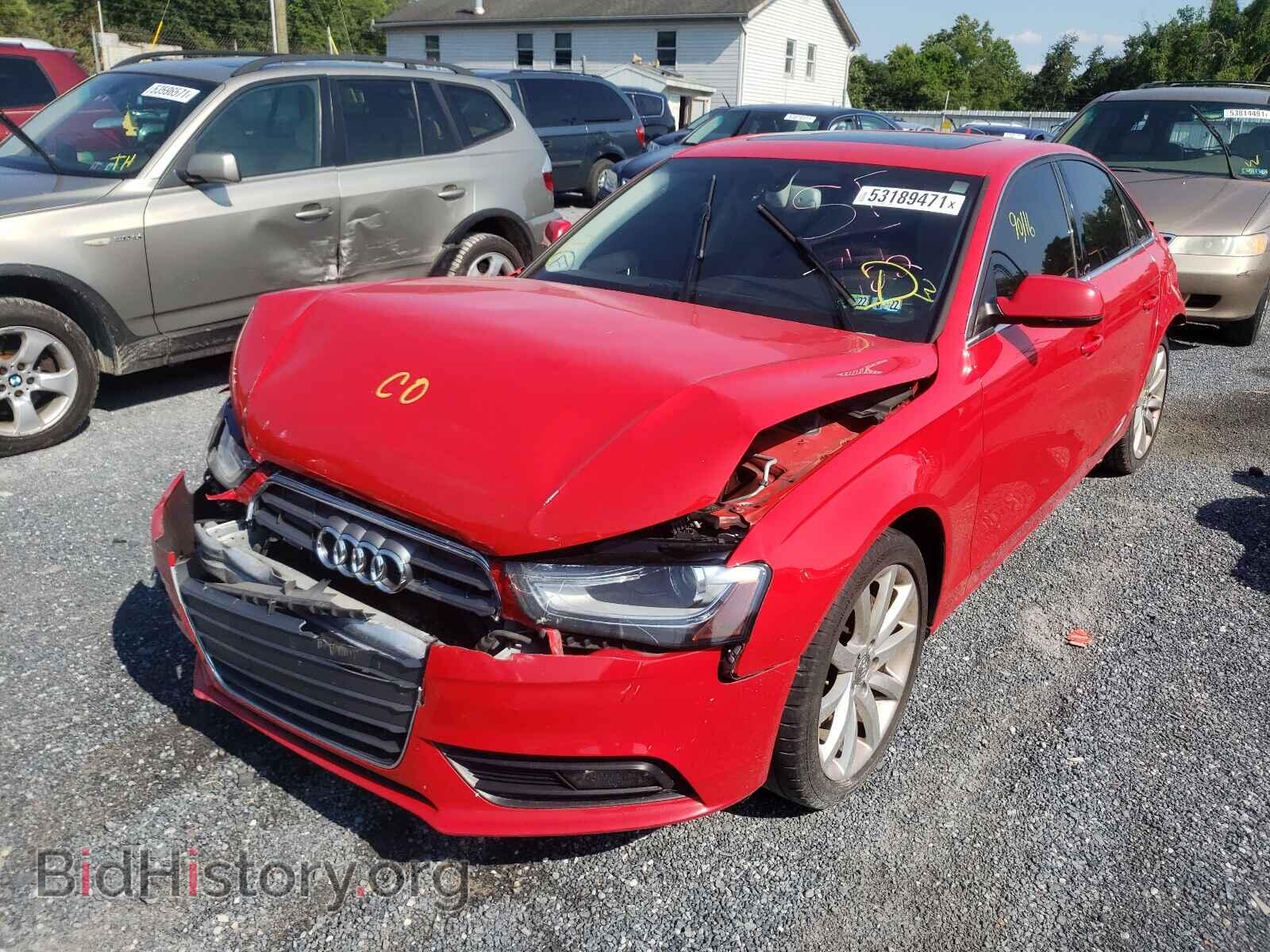 2013 AUDI A4 - VIN: WAUFFAFL0DN033344 - Photo 2