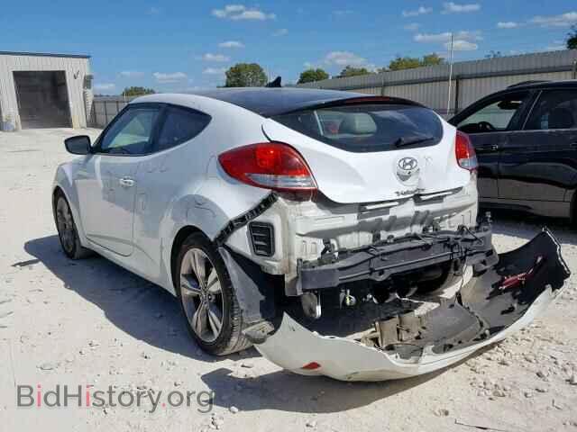 2012 HYUNDAI VELOSTER - VIN: KMHTC6AD5CU068263 - Фото 3