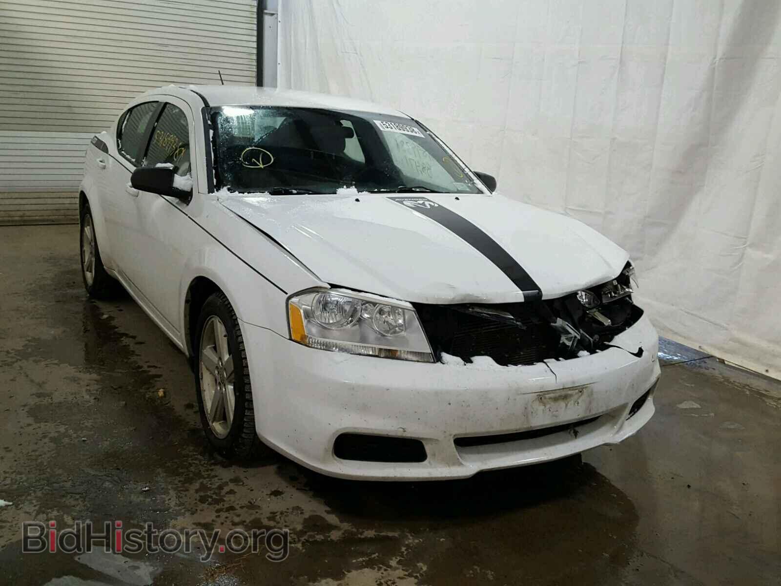 Фотография 1C3CDZAB0DN519424 - DODGE AVENGER 2013
