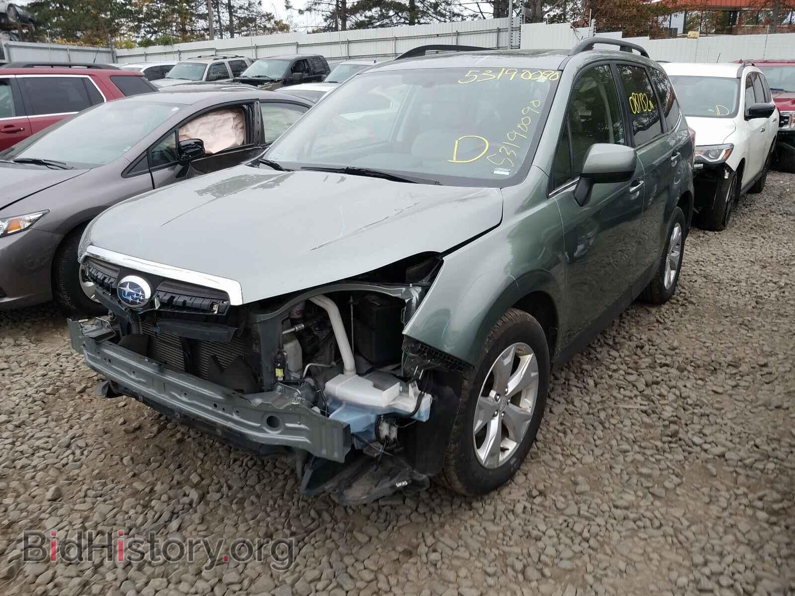2014 SUBARU FORESTER - VIN: JF2SJAJC3EH462373 - Фото 2