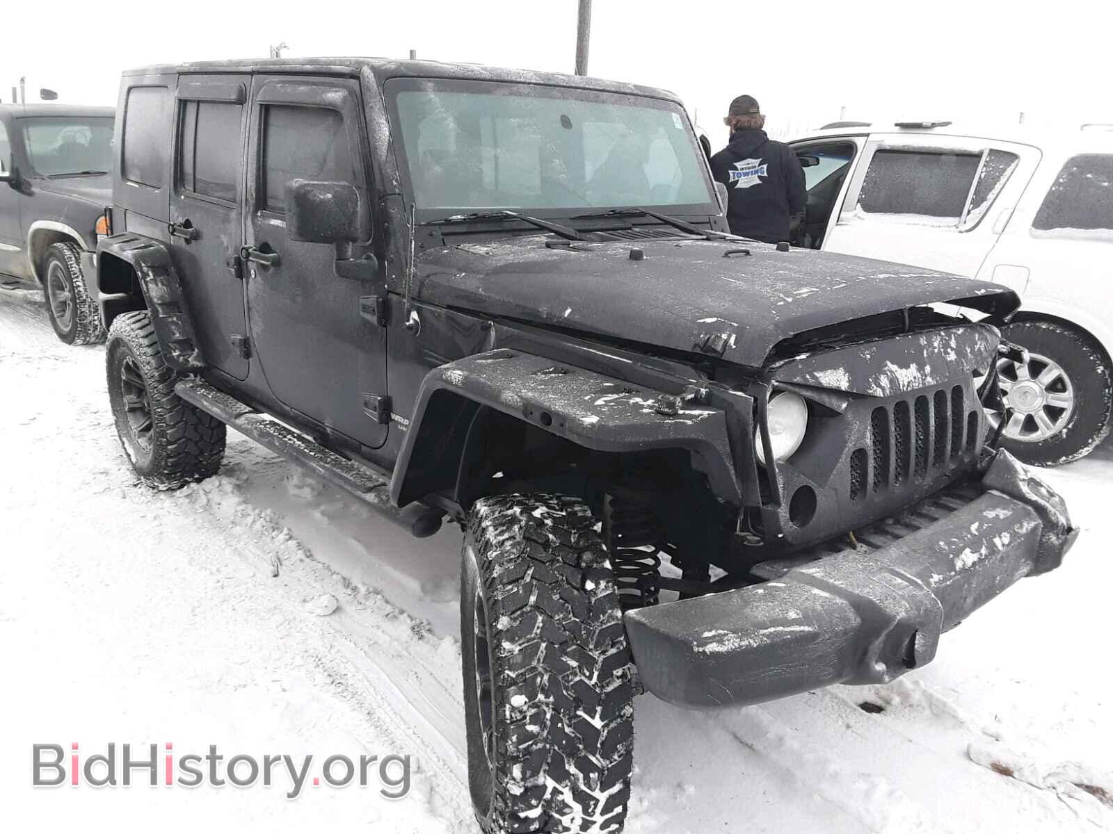 Photo 1J4GA39128L617879 - JEEP WRANGLER U 2008