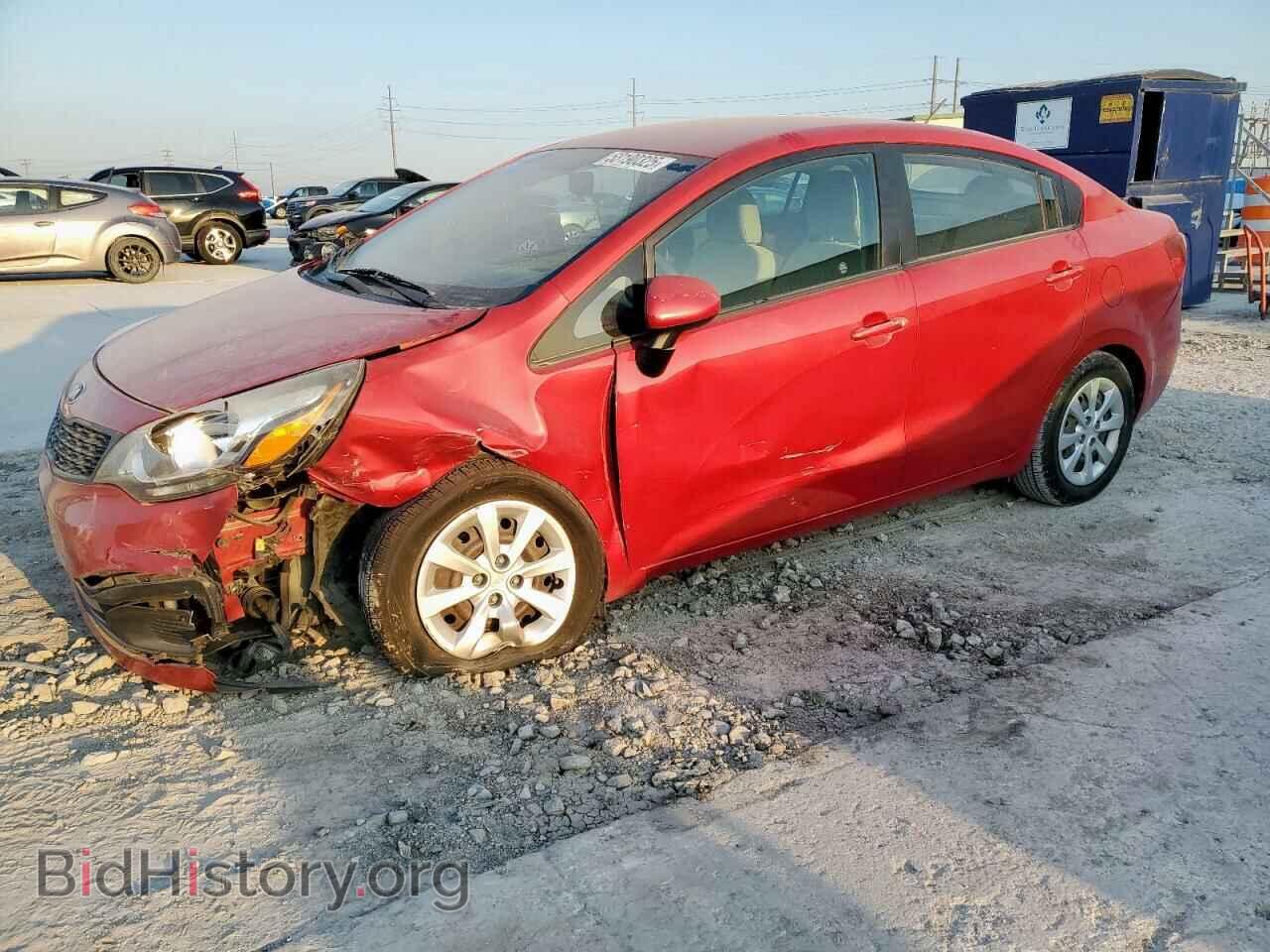 Фотография KNADM4A37D6257484 - KIA RIO 2013