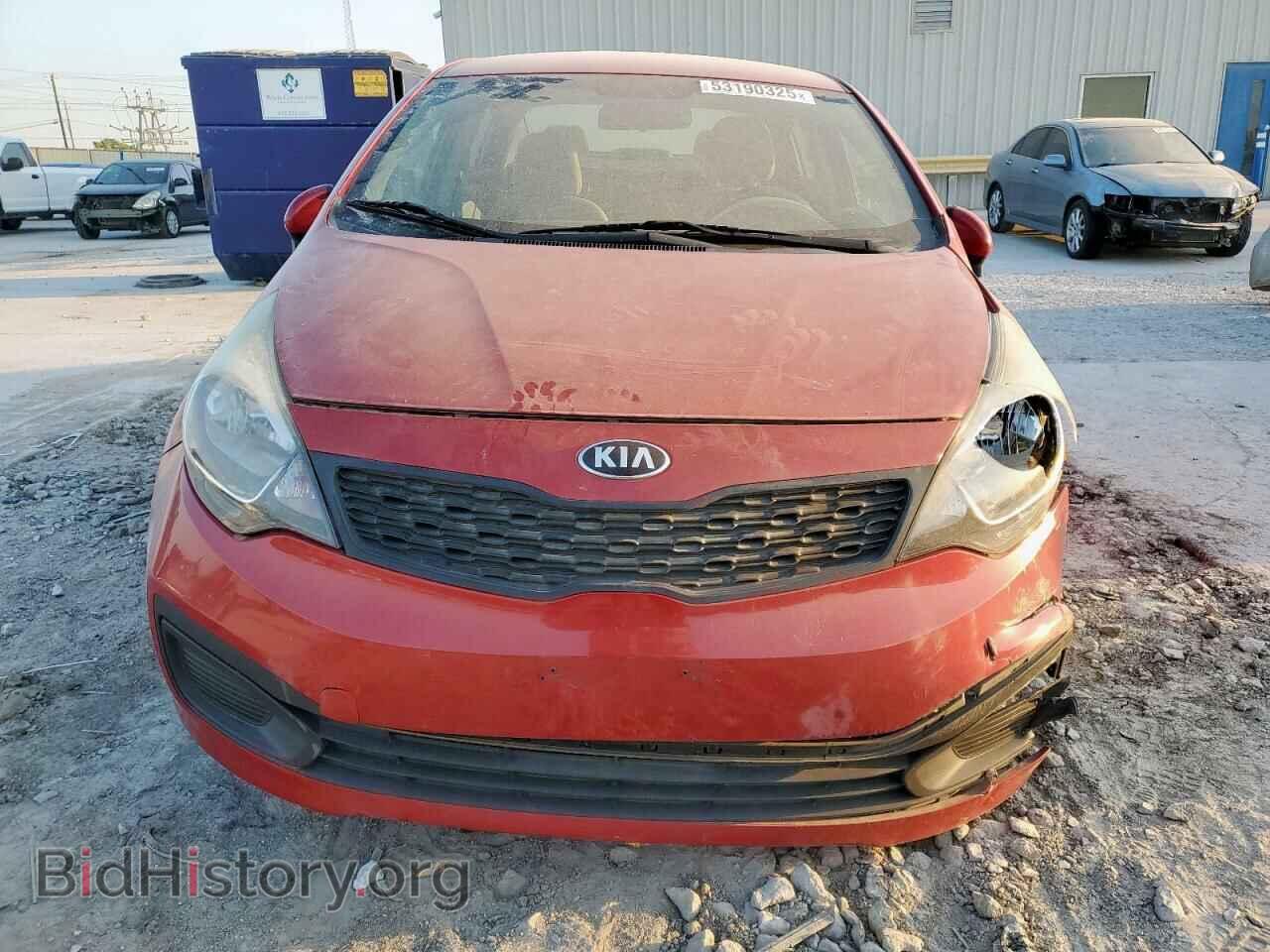 2013 KIA RIO - VIN: KNADM4A37D6257484 - Фото 5