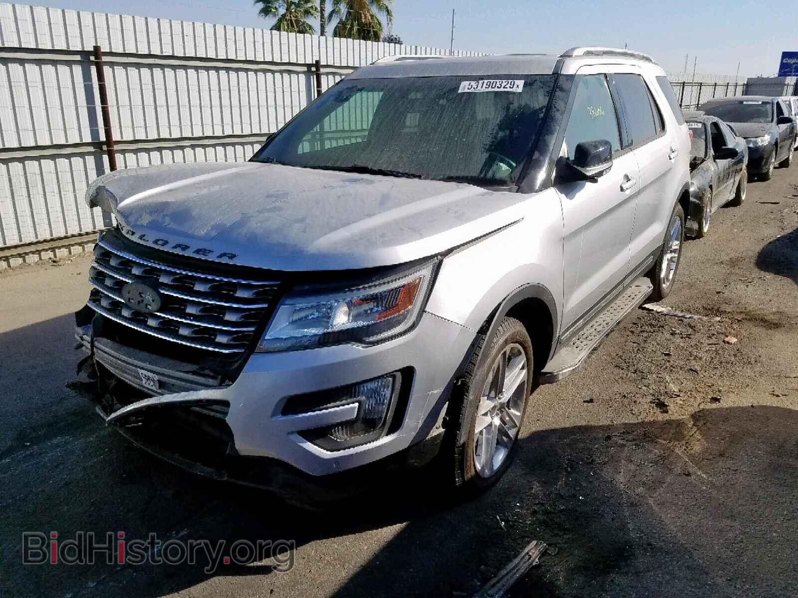 2016 FORD EXPLORER - VIN: 1FM5K7D86GGA35549 - Фото 2